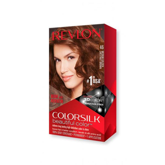 Revlon Colorsilk Ammonia Free 46 Medium Golden Chestnut Brown