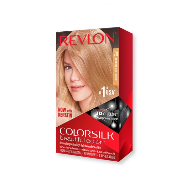 Revlon Colorsilk Ammonia Free 70 Medium Ash Blonde
