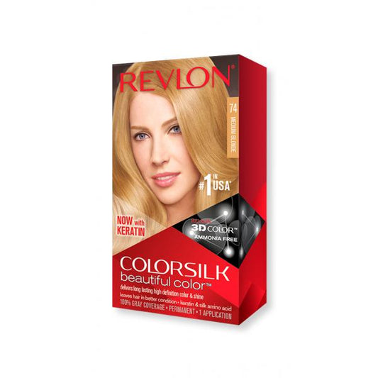 Revlon Colorsilk Ammonia Free 74 Medium Blond 