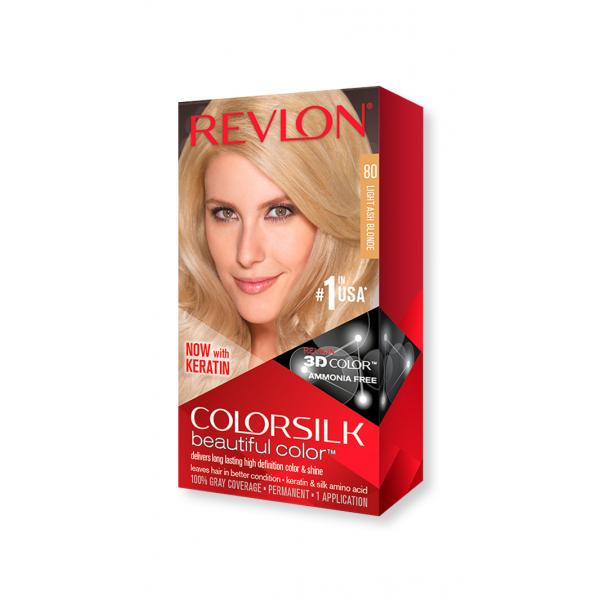 Revlon Colorsilk Ammonia Free 80 Light As Blonde 
