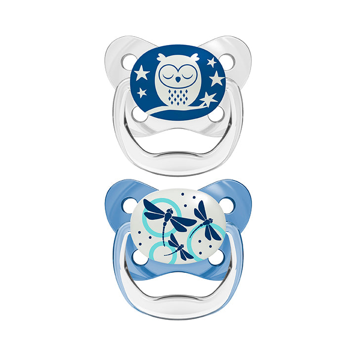 Dr. Brown's Prevent Nocturne Pacifier Blue 0-6M