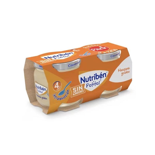 Nutriben Golden Apple Jar 2 x 120g