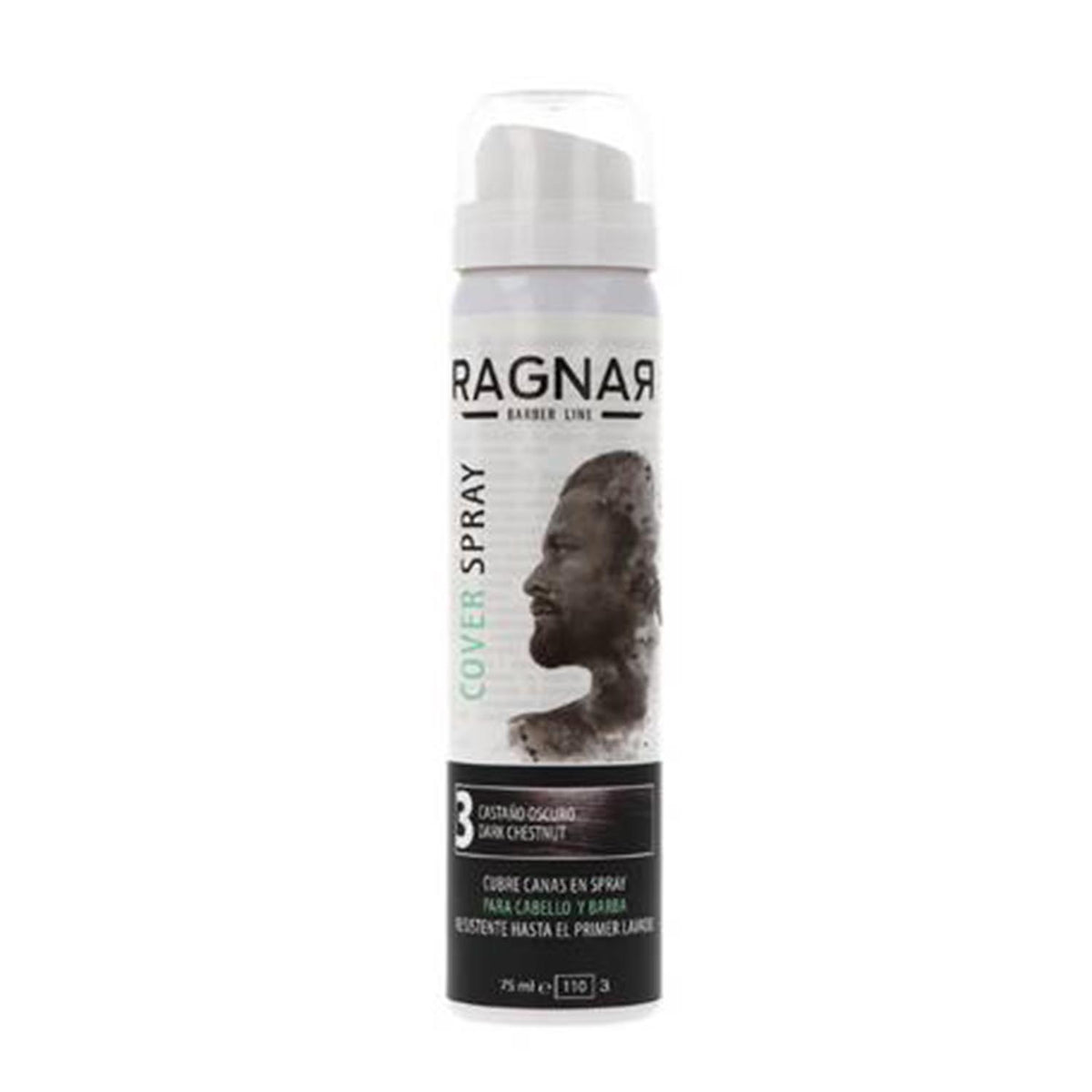 Eurostil Ragnar Retoca-Raices Castao Oscuro 75ml