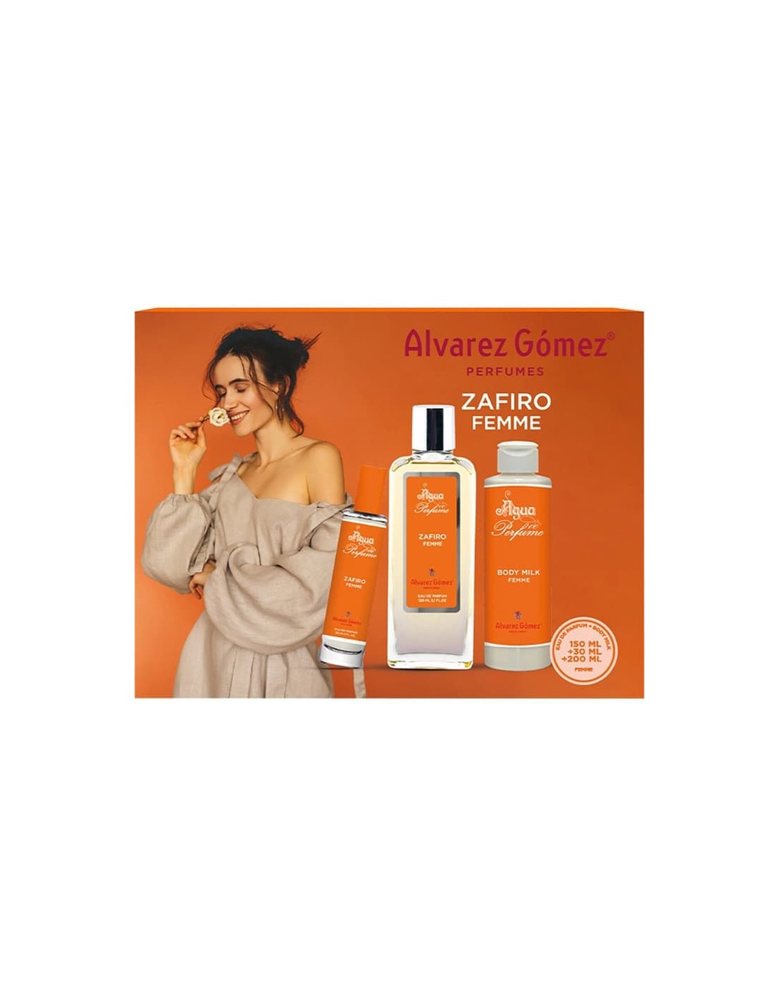 Alvarez Gómez Alv Gomez Agua De Perfume Femme EDP 150ml Zafiro Sets