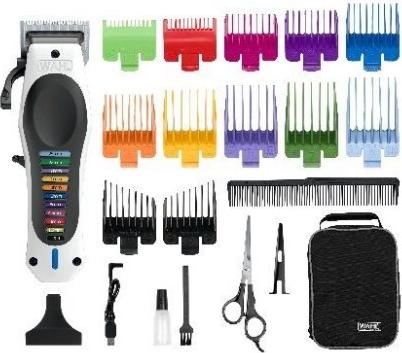 Wahl 3028048 tondeuse à cheveux/schneider Schwarz, Wei 10 Lithium-Ion (Li-Ion) (3028048)