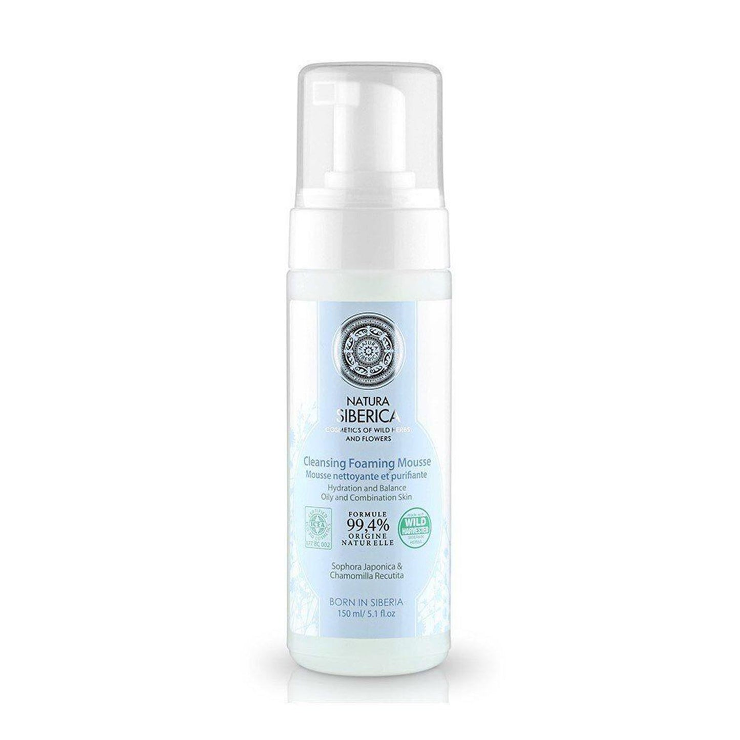 Natura Siberica Hydration and Equilibrio Mouse Limpiador Piel Grasa 170ml