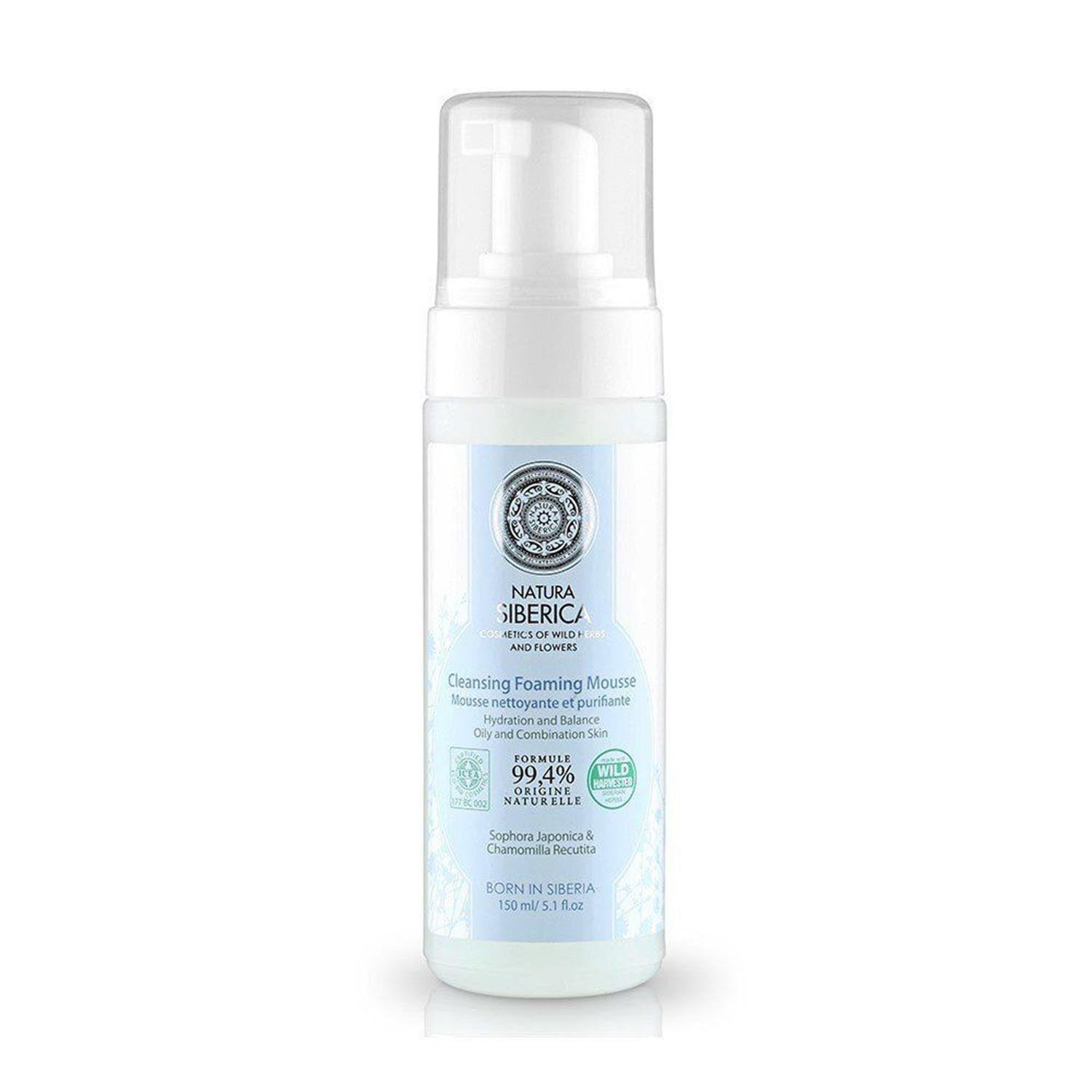 Natura Siberica Hydration and Equilibrio Mouse Limpiador Piel Grasa 170ml