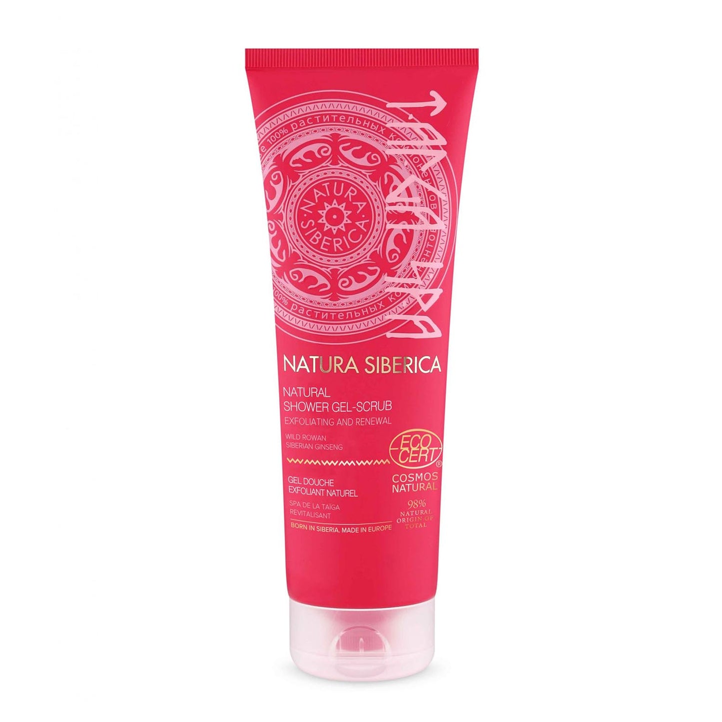 Natura Siberica Natural Exfoliating Gel Siberian Ginseng 200ml