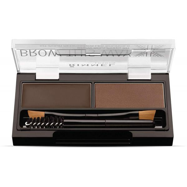 Rimmel Brow This Way Eyebrow Sculpting Kit 003 Dark Brown
