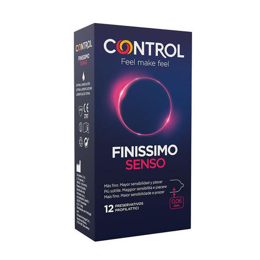 Préservatifs Senso Fine Control, paquet de 12 unités