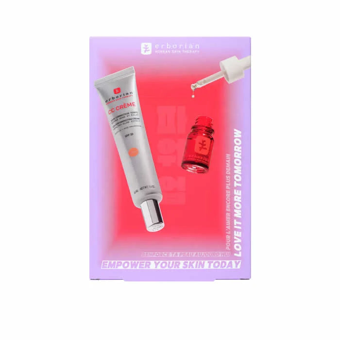 Erborian CC Crème Colour Correcting Cream SPF30 Doré 40ml Set 2 Pieces