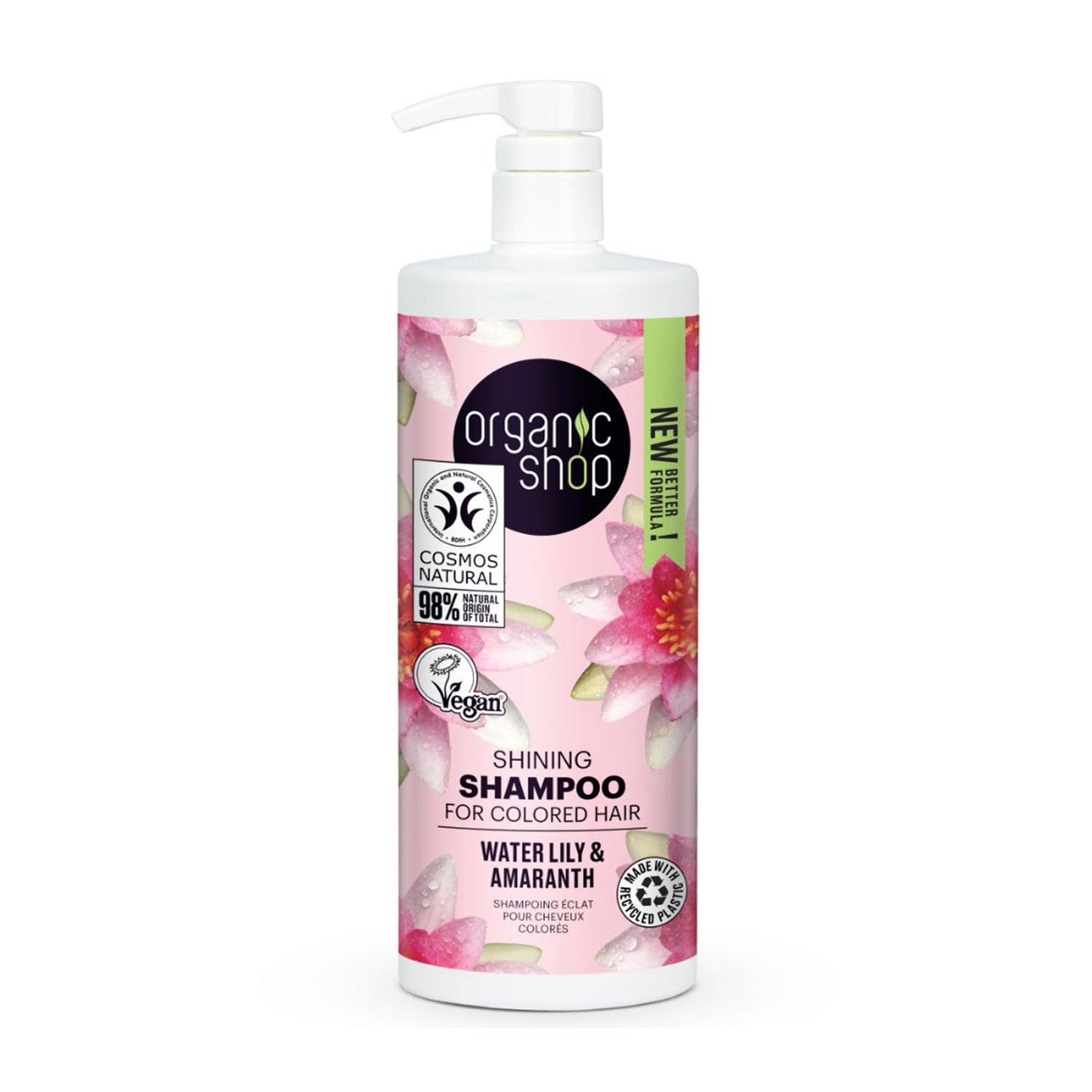 Organic Shop Water Lily Champu Cabello Teido 1000ml