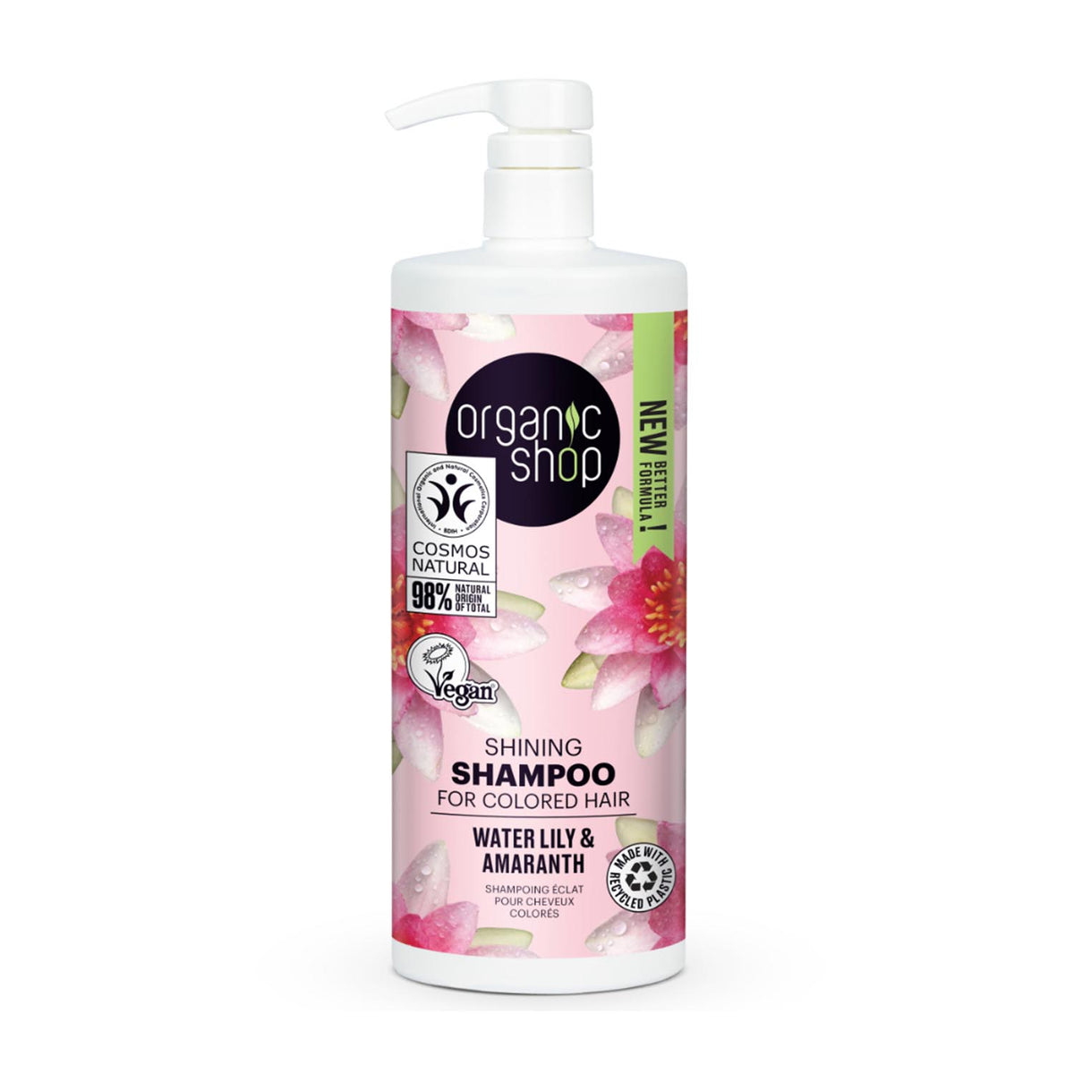 Organic Shop Water Lily Champu Cabello Teido 1000ml