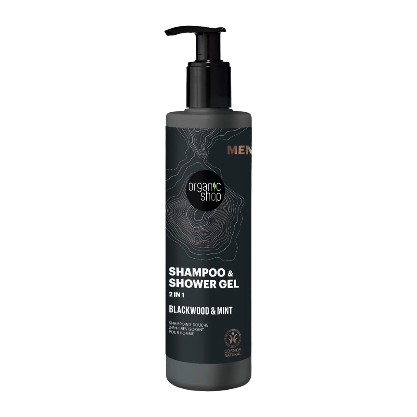 Organic Shop Men Blackwood Champu y Gel De Bao 2in1 280ml