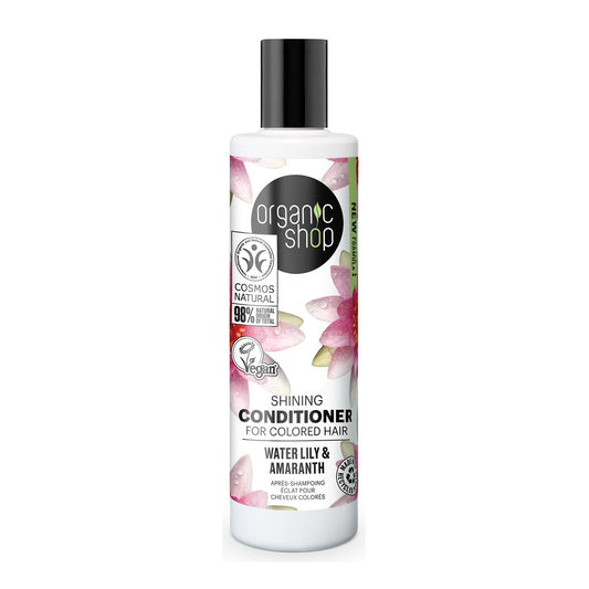 Organic Shop Water Lily Acondicionador Cabello Teido 200ml