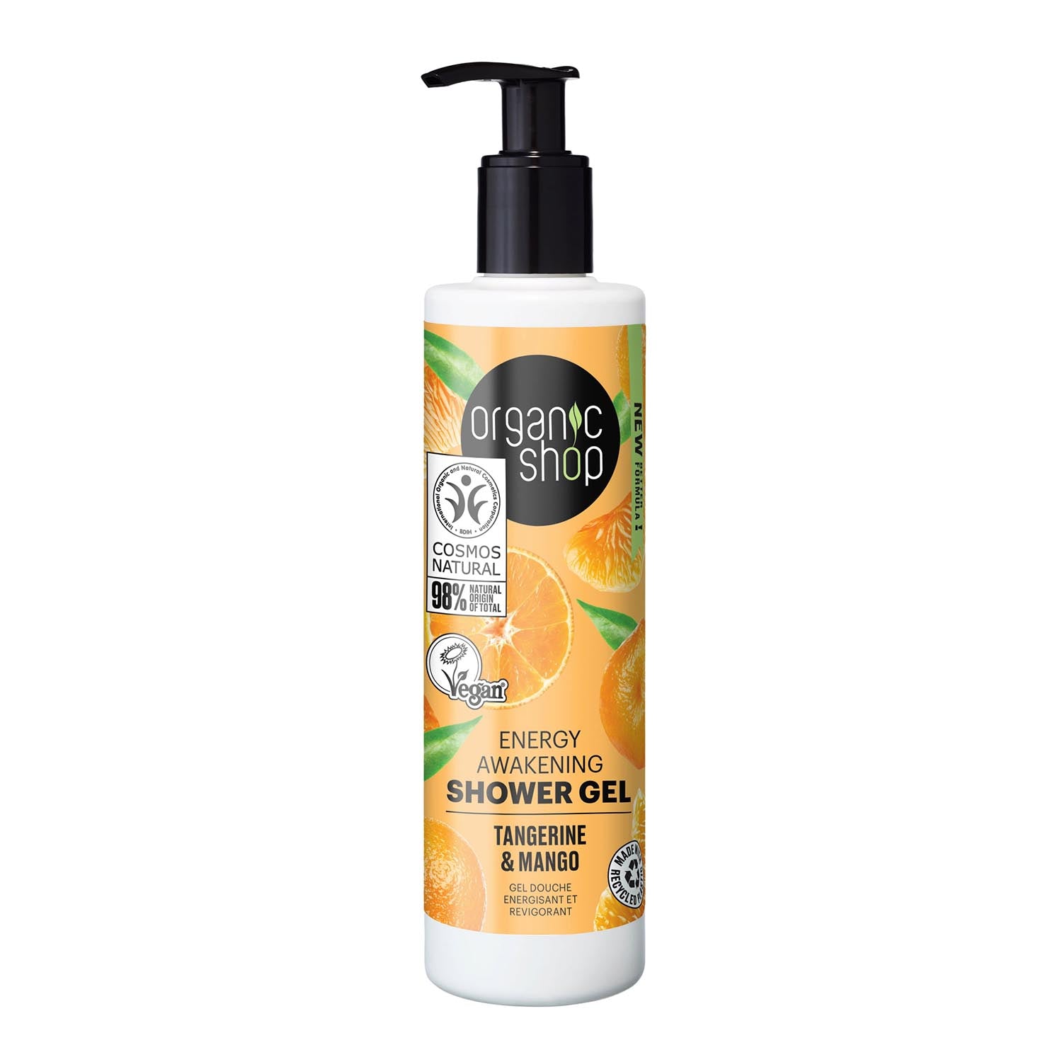 Organic Shop Tangerine Energy Gel De Bao Awakening 200ml