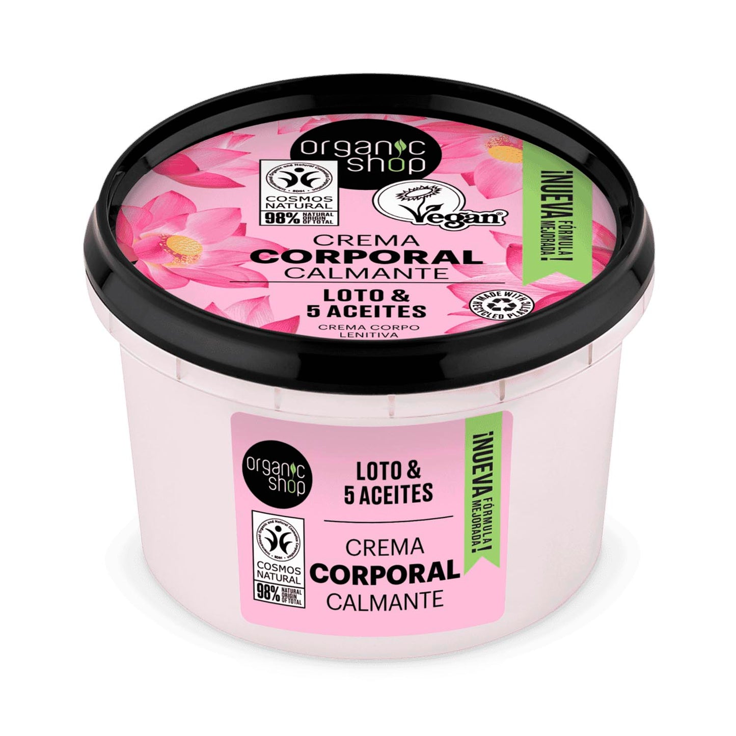 Organic Shop Loto Indio Crema Corporal Calmante 250ml