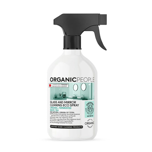 Spray nettoyant écologique pour vitres et miroirs Organic People 200 ml