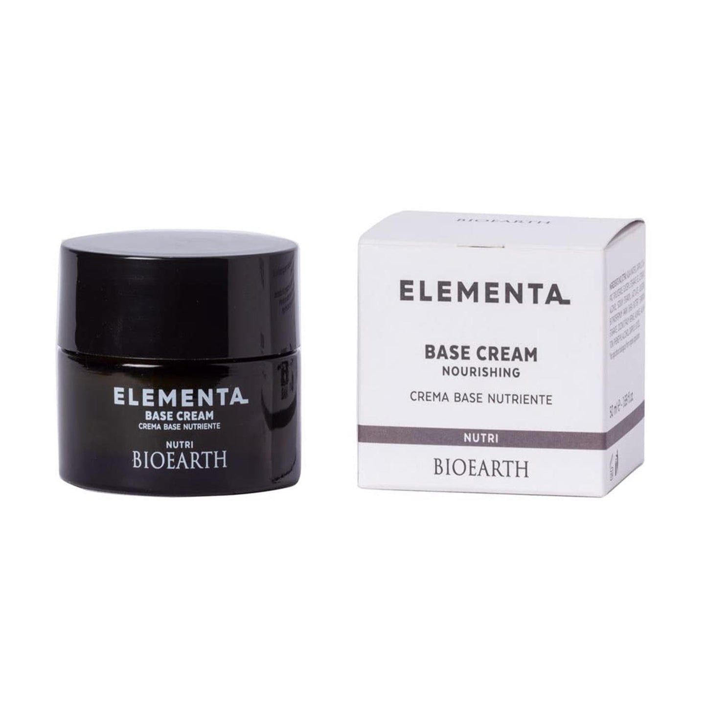 Crème nourrissante de base Bioearth Elementa 50 ml