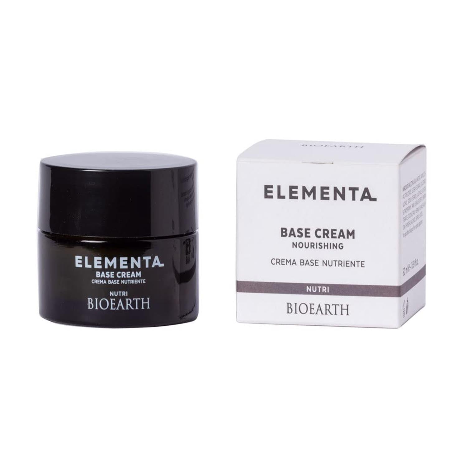 Crème nourrissante de base Bioearth Elementa 50 ml