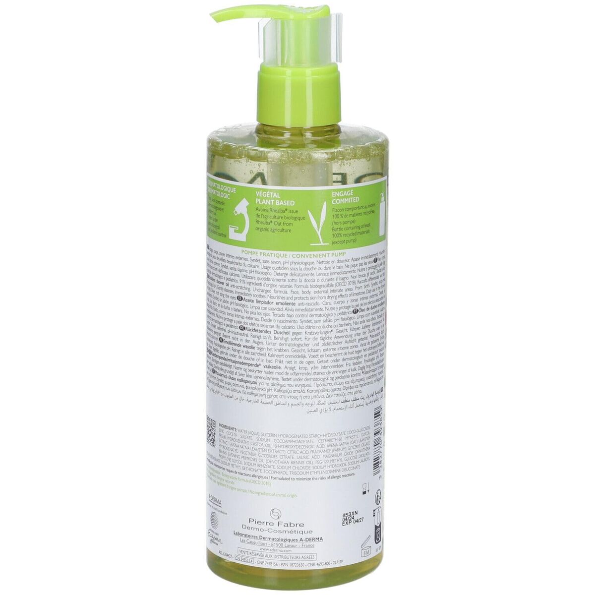 Set di igiene A-Derma EXOMEGA