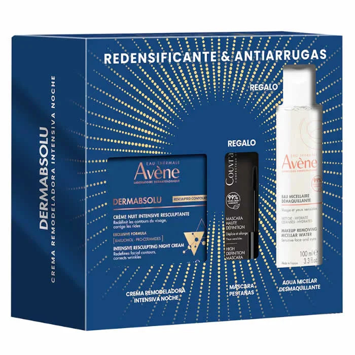 Avene DermAbsolu Intensive Night Cream 40ml Set 3 Pieces