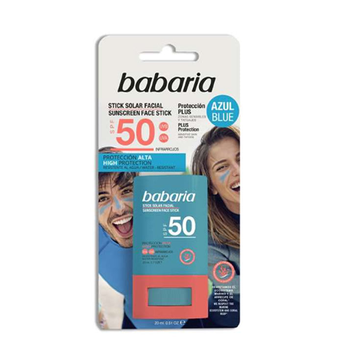 Stick solaire visage Babaria SPF50 20 ml