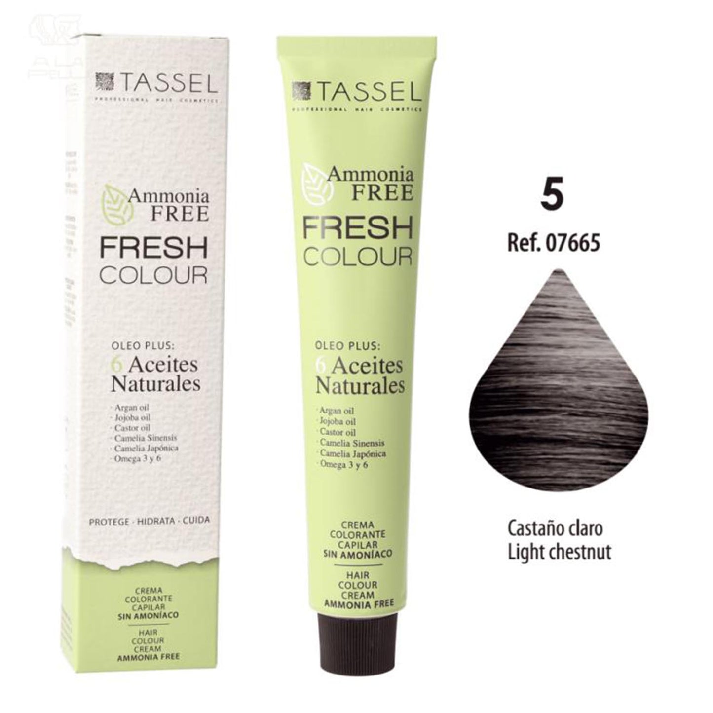 Eurostil Fresh Colour Crema Colorante Sin Amoniaco Castao Claro 1un