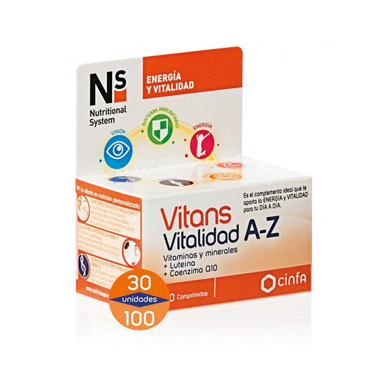 Ns Vitans Vitality AZ 30 Tablets