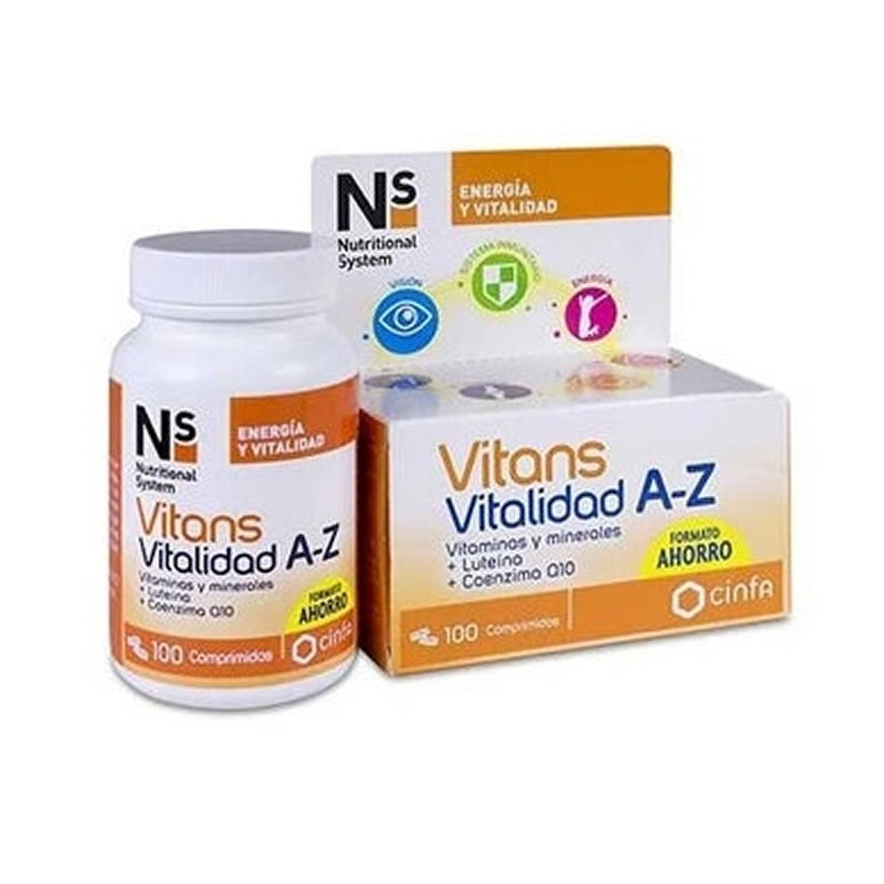 Ns Vitans Vitality A-Z 100 Tablets