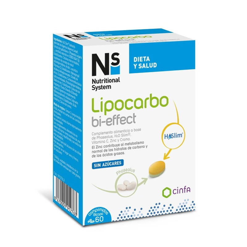 Nos comprimés Lipocarbo Bi-Effect 60