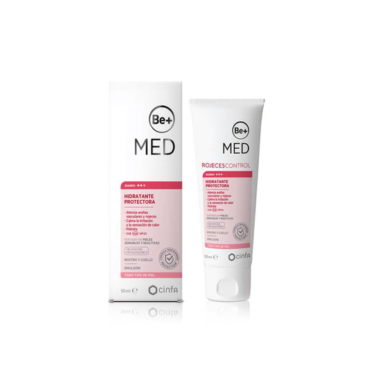 BE+Med Crème Hydratante Anti-Rougeurs SPF20 50ml