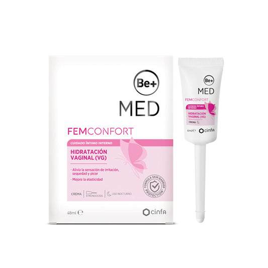 Be+ Internal Vaginal Moisturizing Cream 8x6ml