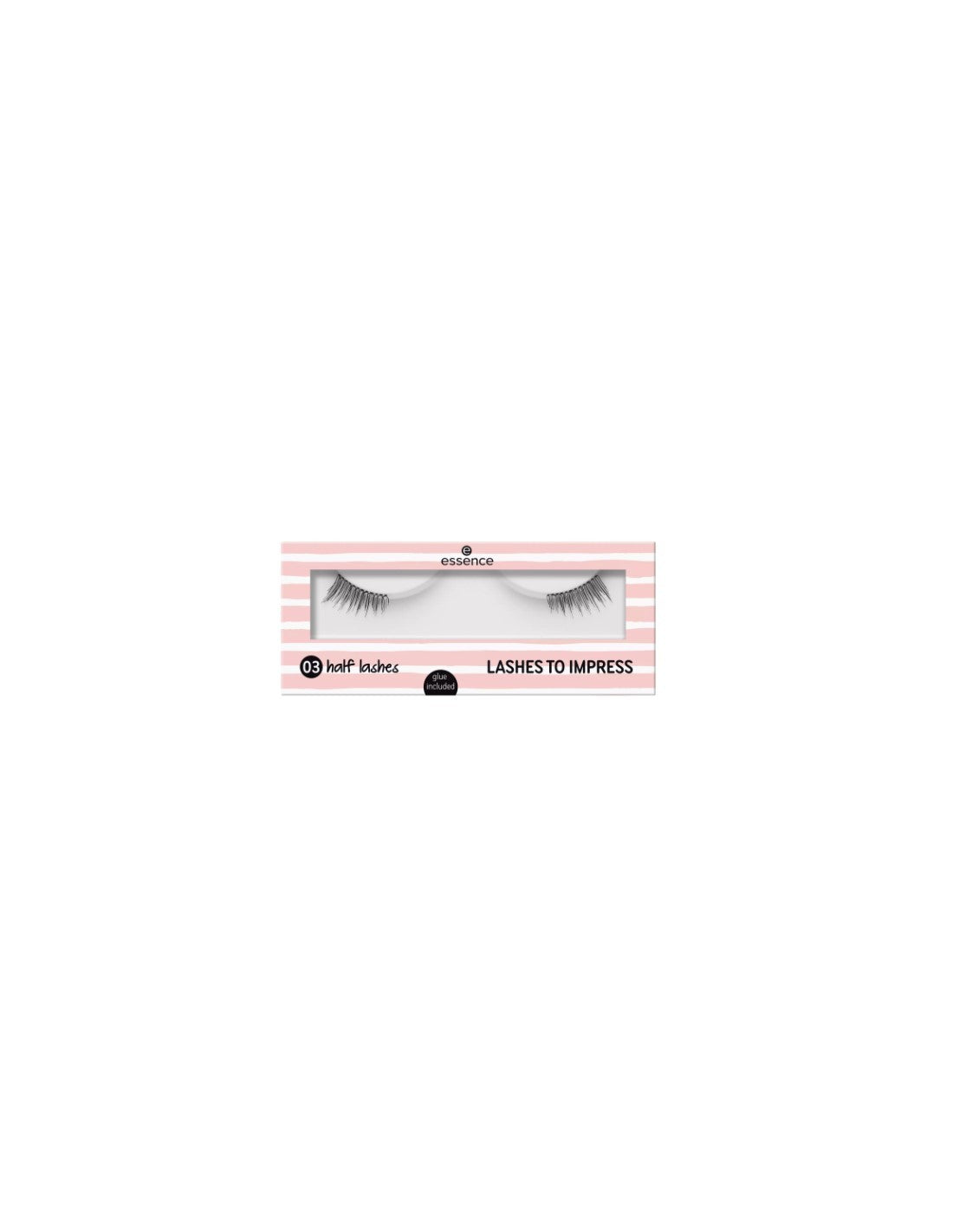 Essence Cosmetics Lashes to Impress Pestaas Artificiales 03-Half Lashes 1 U
