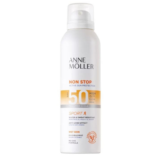 Brume corporelle invisible Anne Moller Non Stop SPF50 150 ml