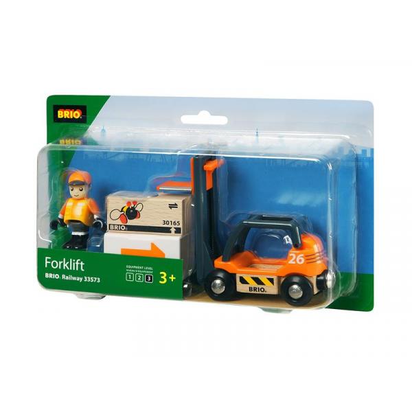 BRIO 33573 accessorio ed elemento per pista auto giocattolo Model Railways Parts & Accessories (BRIO forklift, toy vehicle)