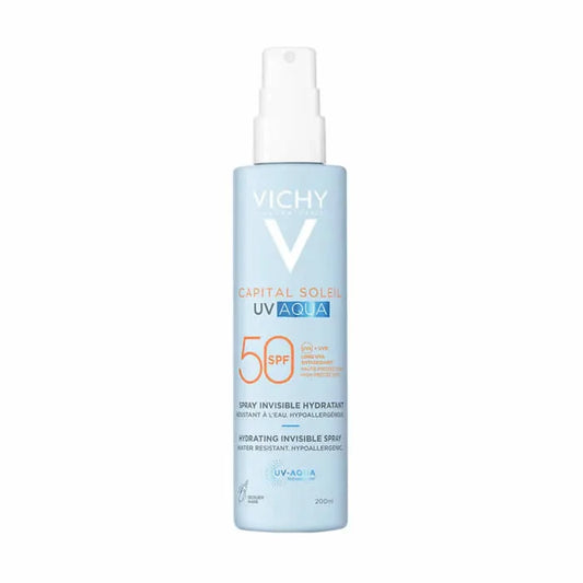 Vichy Capital Soleil UV Aqua Hydrating Invisible Spray Spf50 200ml
