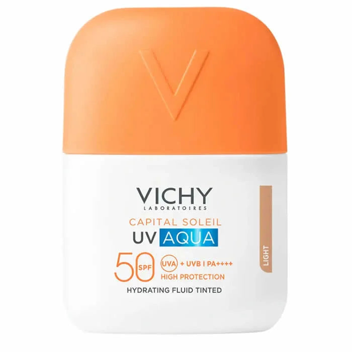 Vichy Capital Soleil UV Aqua Hydrating Fluid Tinted Spf50+ 50ml Light