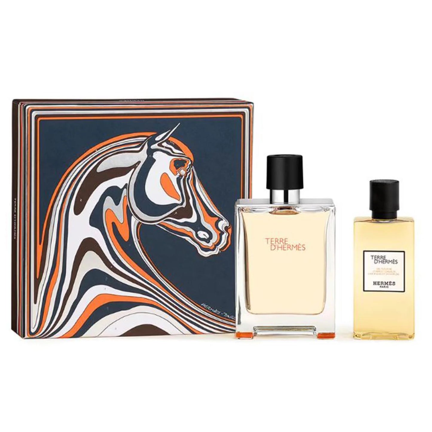 Hermès Hermes Terre D'hermes Eau De Toilette 100ml Spray Body Lotion 1pc