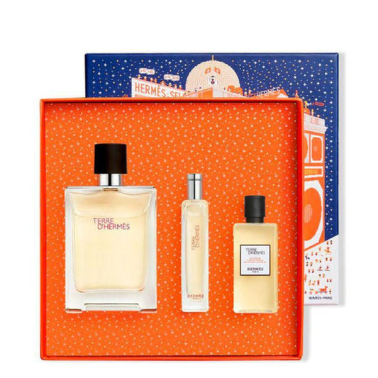 Hermès Hermes Terre Eau De Toilette 100ml Body Gel 40ml Travel Spray