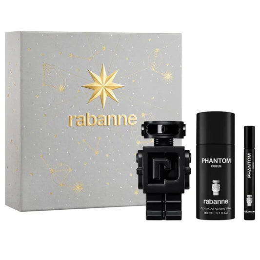 Rabanne Phantom Eau De Parfum Spray 100ml Set 3 Pieces