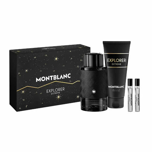 Montblanc Explorer Extreme Eau De Perfume Spray 100ml Set 4 Pieces