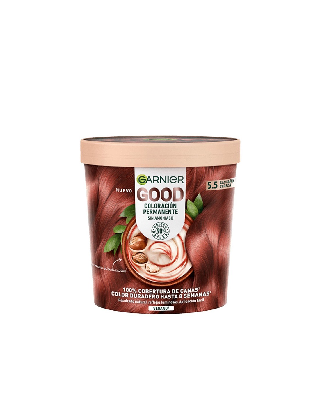 Garnier Good Coloración Permanente 5,5 Castao Cereza 1 U
