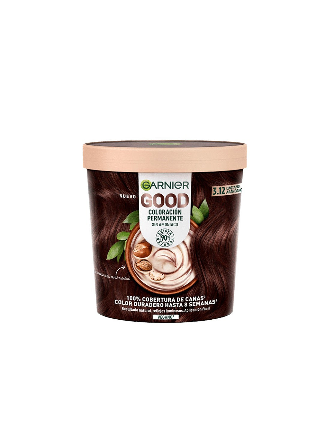 Garnier Good Permanent Hair Color 3.12 Cranberry Brown