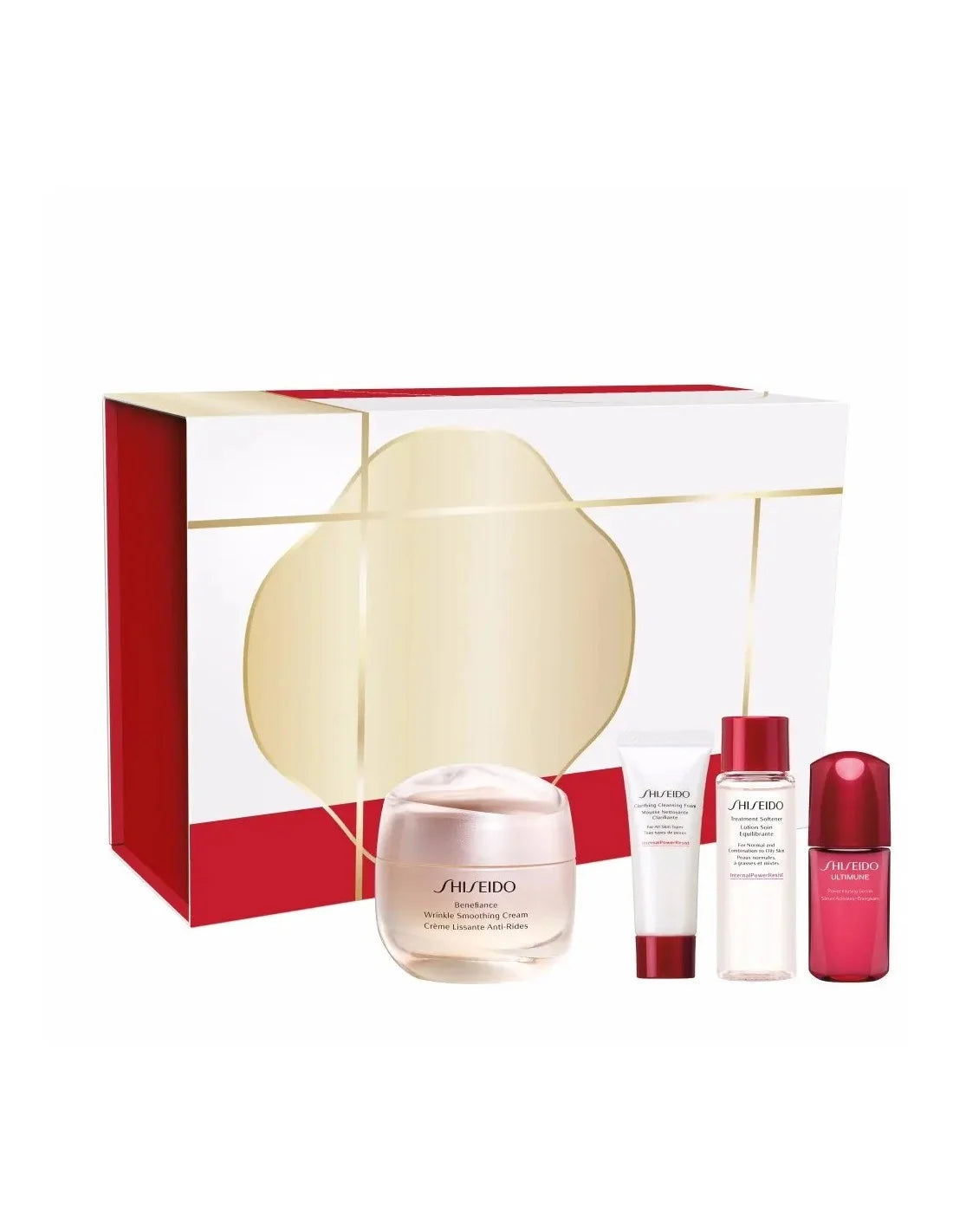 Shiseido Benefiance Wrinkle Smoothing Cream 4-Piece Set