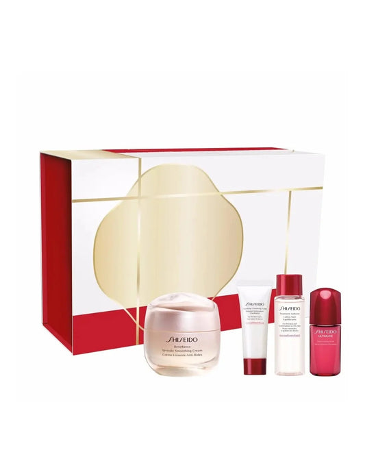 Shiseido Benefiance Wrinkle Smoothing Cream 4-Piece Set