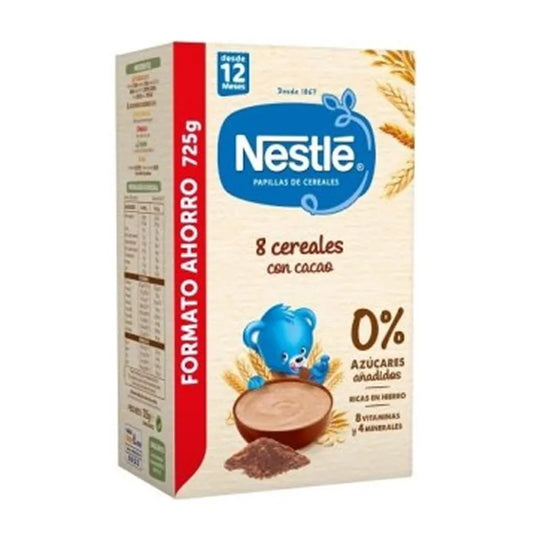 Nestlé Porridge 8 Cereals with Cocoa 725g