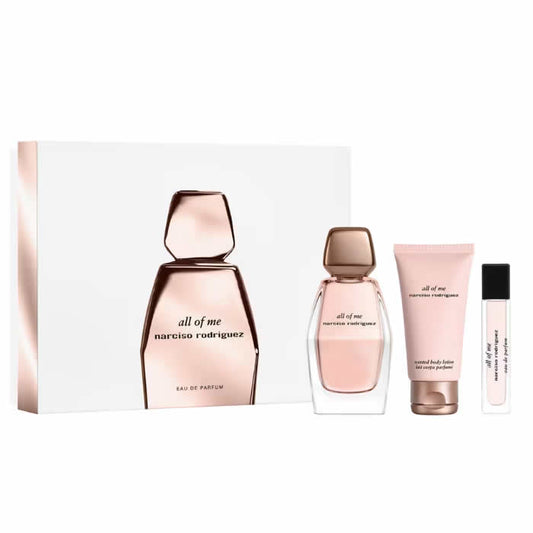 Narciso Rodriguez All Of Me Eau de Parfum Spray 90ml Coffret de 3 pièces