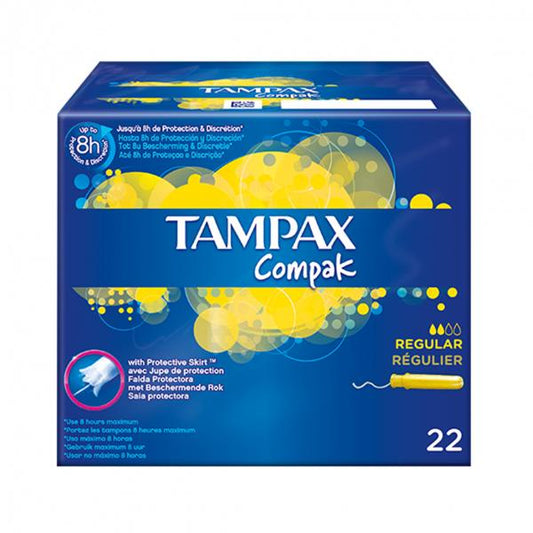Tampax Compak Regular 22 Units