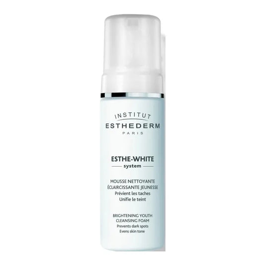 Mousse nettoyante jeunesse éclaircissante Esthe White d'Institut Esthederm 150 ml